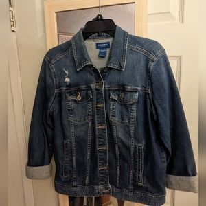 Ladies Arizona Jean Jacket Size L